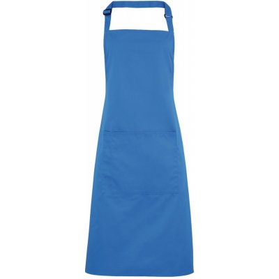 Premier Workwear Keprová pracovní zástěra s kapsou z kolekce Colours Collection modrá safírová Pantone 300C 72x86cm PW154 – Hledejceny.cz