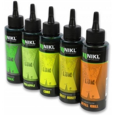 Nikl Lum-X Yellow Liquid Glow Scopex & Squid 115 ml