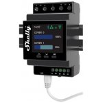 Shelly Pro Dual Cover Shutter PM modul pro DIN lištu pro ovládání 2 motorů (LAN, WiFi, Bluetooth) SHELLY-PRO-DUAL-CS-PM – Zboží Živě