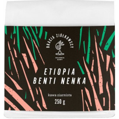 Bracia Ziółkowscy Ethiopia Benti Nenka Espresso zrnková 250 g – Hledejceny.cz