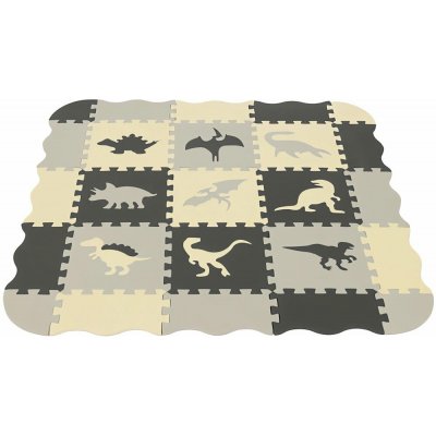 Kruzzel 25785 Kontrastní pěnové puzzle 30,5 x 30,5 cm 35 dílků – Zboží Dáma