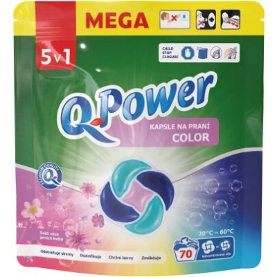 Q-Power prací kapsle Color 5v1 70 PD – Sleviste.cz