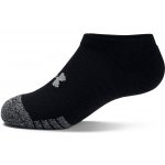 Under Armour ponožky Heatgear No Show 3 Pack Socks Black – Hledejceny.cz