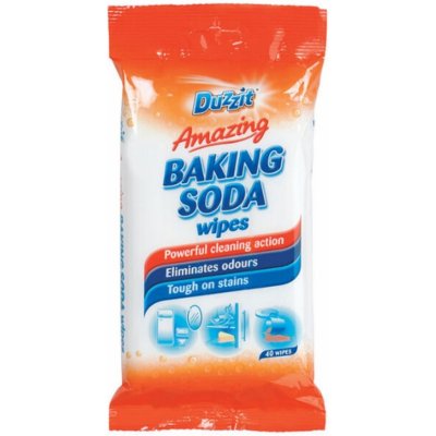 Duzzit Amazing Baking soda čistící vlhčené ubrousky 40 ks