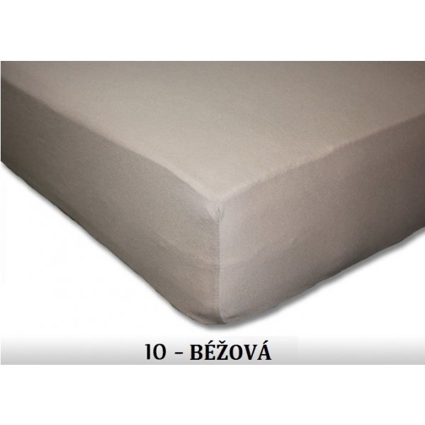FIT bavlna prostěradlo Jersey 140g/m2 béžové 80x180 od 264 Kč - Heureka.cz