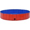 Bazény pro psy Shumee Bazén skládací červený PVC 160 x 30 cm