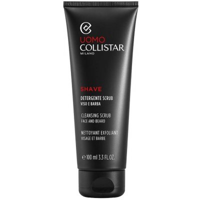 Collistar Uomo Cleansing Scrub čisticí a exfoliační krém na obličej a vousy pro muže 100 ml – Hledejceny.cz