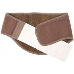 Vlnka Ledvinový pás na gumu s velbloudí vlnou hnědá – Zboží Mobilmania