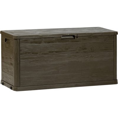 Toomax Z0164R0-3500 Woodys plastový box 280 L hnědá – Zboží Dáma