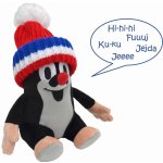 Moravská ústředna Krteček mluvící 20cm kulich trikolora na baterie Zvuk – Zbozi.Blesk.cz