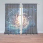 Sablio Záclony Světelný vír: 2ks 150x250cm – Hledejceny.cz