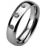 Nubis NWF1025 dámský snubní prsten 3 zirkony NWF1025 6ZR3 – Zboží Mobilmania