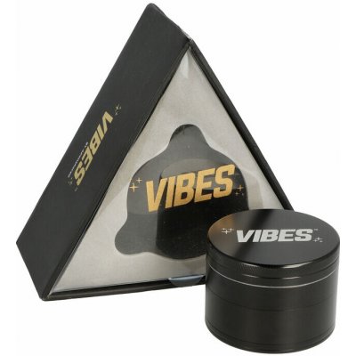 Vibes Drtička tabáku Kovová Black – Zboží Mobilmania