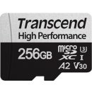 paměťová karta Transcend microSDXC UHS-I U3 256 GB TS256GUSD330S