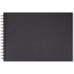 Artgecko skicák 200g Shady A3 na šířku 40 černých listů – Hledejceny.cz