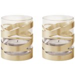 Svícny Tangle Brushed Brass - set 2 ks Stelton – Hledejceny.cz