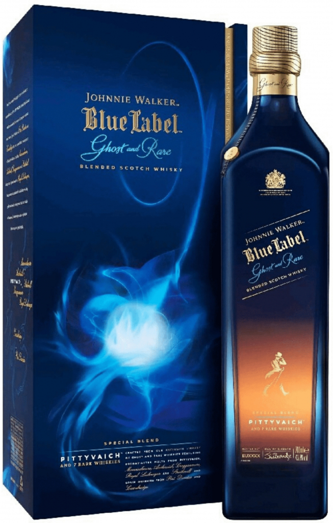 Johnnie Walker Blue Label Ghost and Rare Pittyvaich 43,8% 0,7 l (kazeta)