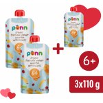 Salvest Põnn BIO Ovocné smoothie s jogurtem a sušenkami 3 x 110 g – Zboží Dáma