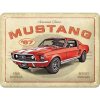 Obraz Postershop Plechová cedule: Ford Mustang - GT 1967 Red - 15x20 cm