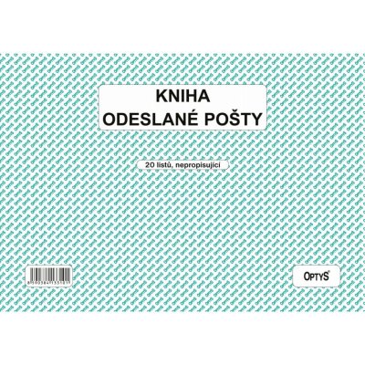 Optys 1331 Kniha odeslané pošty A4 – Zboží Živě