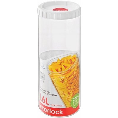 Lock & Lock INL303 dóza na uchovávání potravin kulatá průhledná 1 ks 1,6 l – Zboží Mobilmania