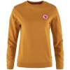 Dámský svetr a pulovr Fjällräven Dámský svetr 1960 Logo Badge Sweater oranžová/žlutá