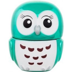 2K Lovely Owl Metallic Limited Edition hydratační balzám na rty pro děti Cotton Candy 3 g