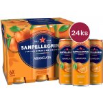 Sanpellegrino Aranciata pomeranč plech 24 x 330 ml – Hledejceny.cz