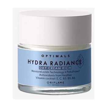 Oriflame Optimals denní hydratační krém pro normální a smíšenou pleť Hydra Radiance 50 ml