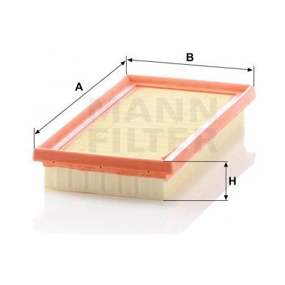 MANN FILTER Vzduchový filtr C 26 027 – Hledejceny.cz