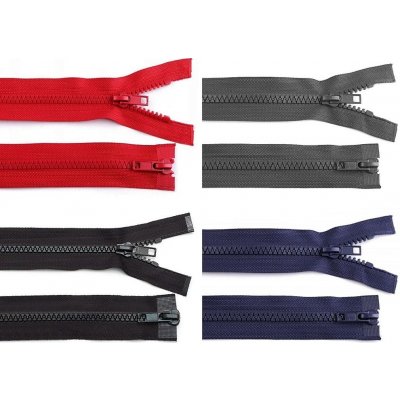 Zip kostěný No 5 dělitelný 2 jezdce / dvoucestný 65 cm bundový Varianta: 322 černá, Balení: 1 ks – Hledejceny.cz