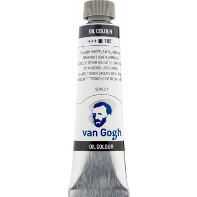 Van Gogh 2051053 olejová barva titanium white 40 ml 1 ks – Hledejceny.cz