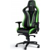 Herní křeslo Noblechairs EPIC Sprout Edition, černá/zelená