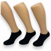 Pesail pánské kotníkové ponožky černé barvy 6x párů Černá