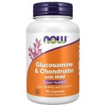 Kapsle Now foods glukosamin a chondroitin 90 kapslí – Hledejceny.cz