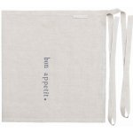 Bastion Collections Lněná zástěra do pasu Naturel Bon Appetit přírodní – Hledejceny.cz