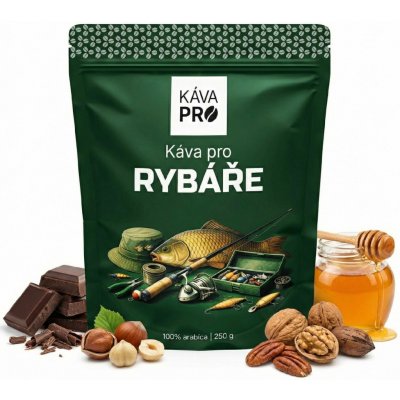 KávaPRO Káva pro rybáře mletí espresso 250 g – Hledejceny.cz