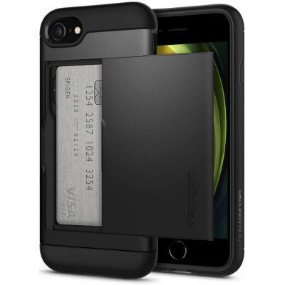 Pouzdro SPIGEN SLIM ARMOR CS IPHONE 7/8/SE 2020 / SE 2022 černé – Hledejceny.cz