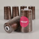 Takoy Overlock / coverlock polyesterová nit TKY 5000 barva hnědá – Zboží Dáma