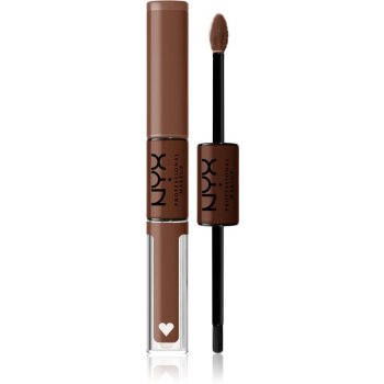 NYX Professional Makeup Shine Loud vysoce lesklá dvoukroková rtěnka 30 Total Baller 3,4 ml