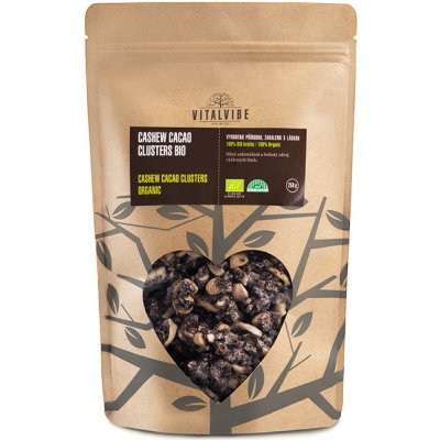 Vitalvibe Cashew Cacao Clusters 250 g – Hledejceny.cz