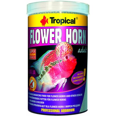 Tropical Flower Horn Adult Pellet 3 l – Hledejceny.cz