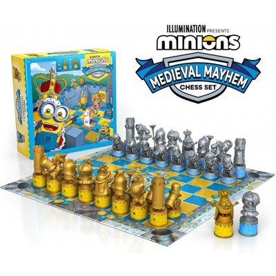 Noble Collection Sběratelské šachy Minions Medieval Mayhem – Zboží Dáma
