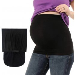 Těhotenský prodlužovací pás flexi černý