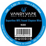 Vandy Vape Superfine MTL odporový drát Ni80 3m – Zboží Mobilmania