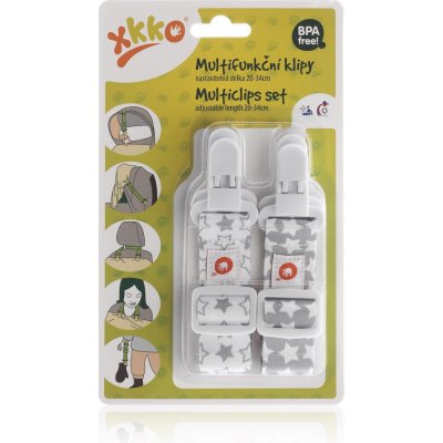 Kikko XKKO klipy Little Stars Silver 2 ks – Zbozi.Blesk.cz