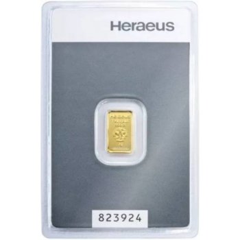 Argor-Heraeus zlatý slitek kinebar 1 g