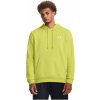 Pánská mikina Under Armour ESSENTIAL FLEECE HOODIE žlutá 1373880-743