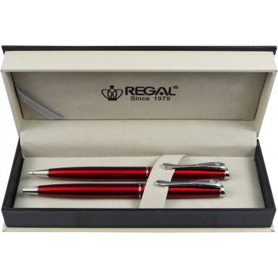 Regal kuličkové pero + mikrotužka Arachne červená 475500 – Zboží Živě