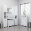 Koupelnový nábytek Nabytek XL 4dílný set koupelnového nábytku bílý